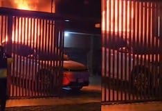 La Molina: Explosión de camioneta híbrida desató incendio mientras cargaba