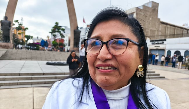 Decana del Colegio Médico de Tacna Maruja García Mamani. (Foto: Correo)
