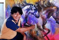 Artista busca nuevos talentos en el arte plástico en Sullana