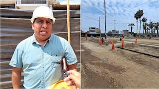 Chincha: regidor Loyola advierte ausencia de personal clave en obra de Sunampe
