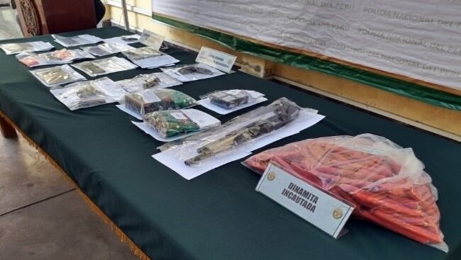 Policías incautan dinamita y granadas en fiesta clandestina en Ate Vitarte. Foto referencial.