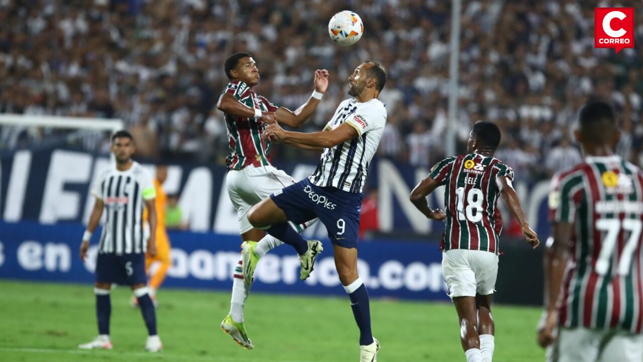Alianza Lima empata 1-1 con Fluminense en el Matute FOTO: Giancarlo Avila / @photo.gec