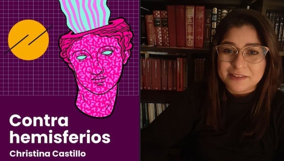 Christina Castillo apunta lejos —en forma y contenido— va contra/encuentra a los hemisferios cerebrales y con atención consciente se dirige a la neuropsicología del «yo».