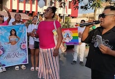 Colectivos realizan plantón en Ica para exigir justicia por el asesinato de mujer trans de 26 años