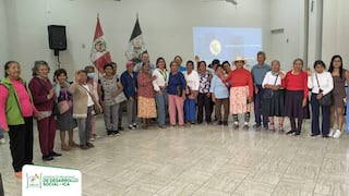 Ica: Adultos mayores continúan su aprendizaje en taller de alfabetización