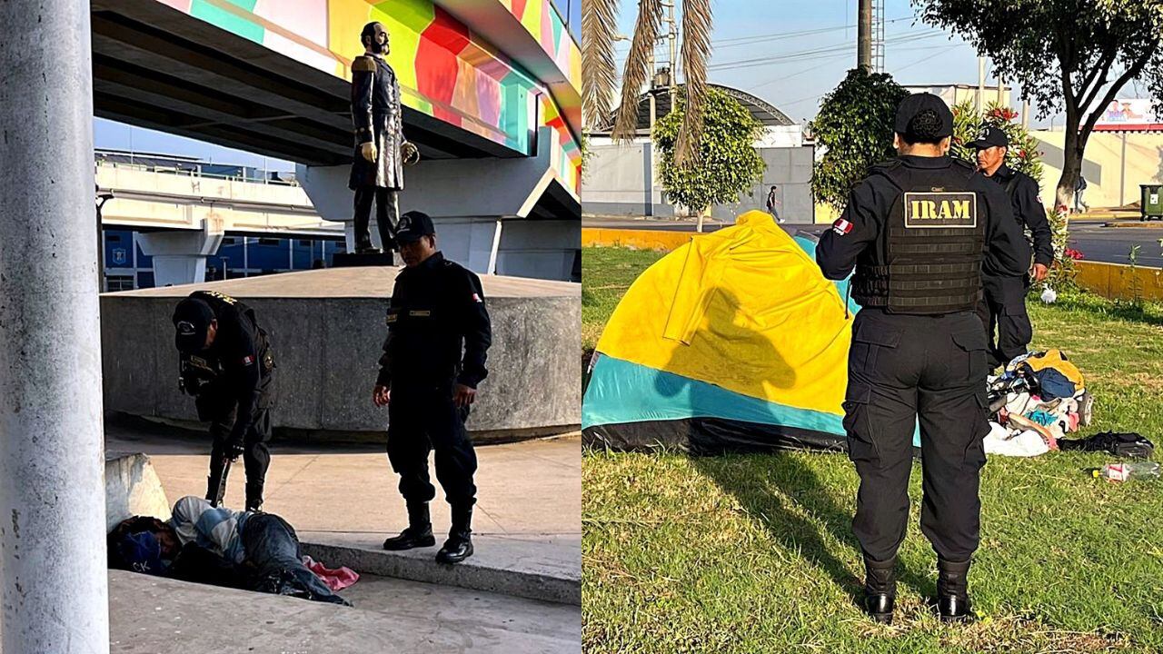 Personal de Serenazgo de Trujillo logró recuperar la tranquilidad en la zona.