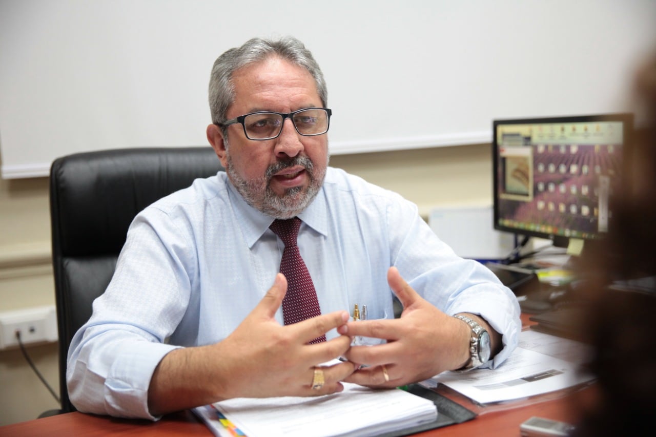 Magistrado Juan Fernández Jerí, jefe de la Autoridad Nacional de Control del Ministerio Público (ANC). (Foto: GEC)