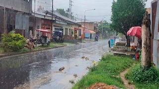 Senamhi: Lluvias de hasta fuerte intensidad en 12 regiones de la sierra