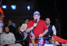 Rafael López Aliaga convocó plantón en exteriores del JNE para denunciar presunto fraude en proceso electoral (FOTOS)