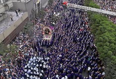 Señor de los Milagros: Se desarrolla segundo recorrido por las calles de Lima