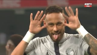 Gol de Neymar con ayuda de Mbappé: el francés dejó pasar el balón y PSG celebró (VIDEO)