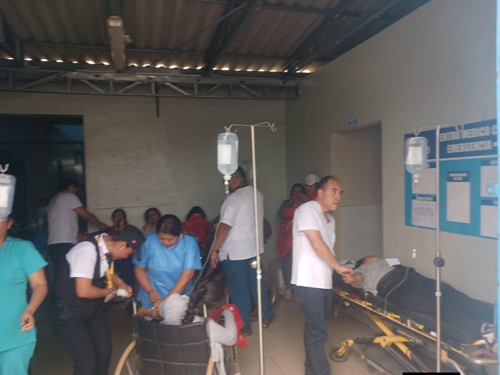 Los trabajadores, en su mayoría mujeres, fueron hospitalizadas.