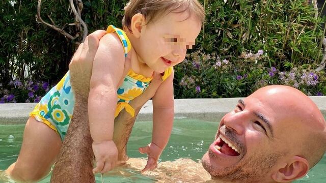 Ricardo Morán revela los agradables momentos que disfruta con su pequeña hija en el verano 