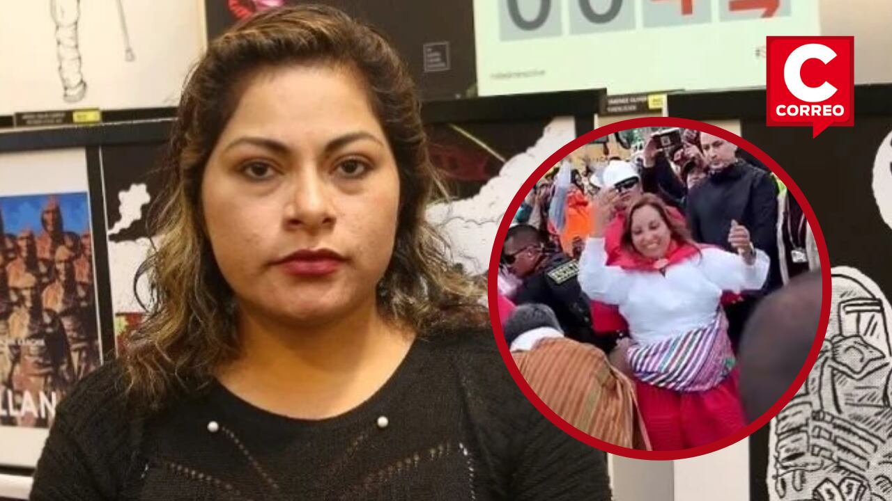 Fiscalía abre investigación a Ruth Bárcena, mujer que agredió a la presidenta Boluarte en Ayacucho.