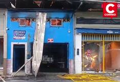 Iquitos: Incendio arrasa con vivienda, tres negocios y un vehículo (VIDEO)