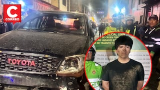 Joven ebrio chocó 10 vehículos y dejó ocho heridos durante persecución en Huancayo