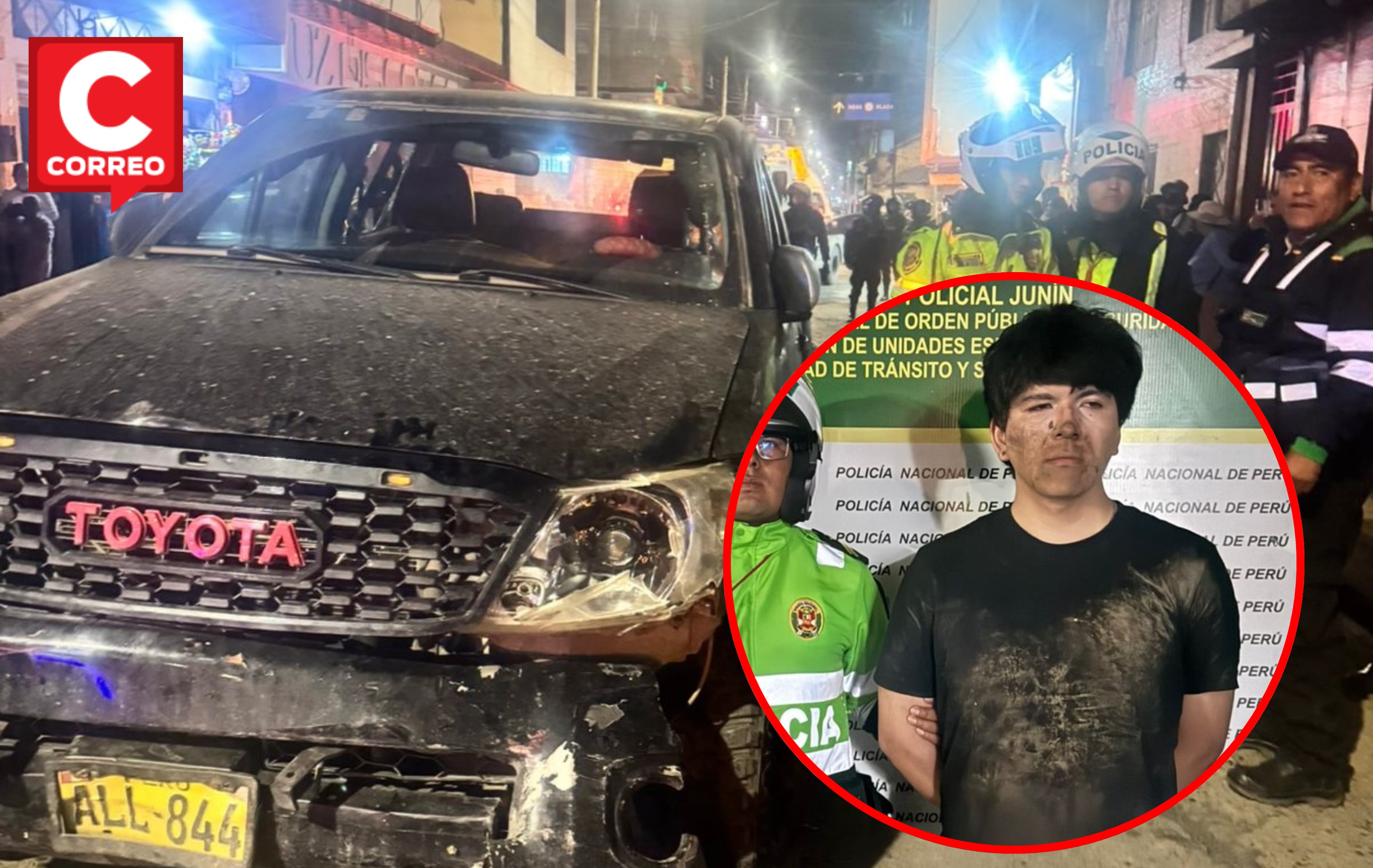 El conductor intentó escapar luego de pasarse una luz roja y terminó impactando varios vehículos. La Policía lo investiga por tentativa de homicidio y otros delitos.
