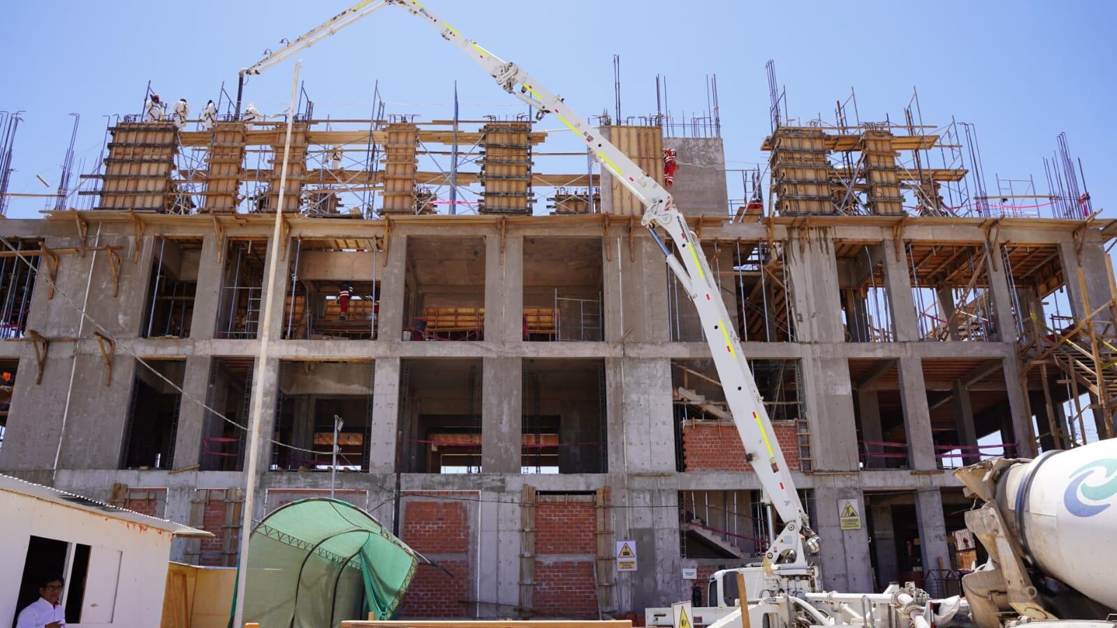 Control Concurrente se efectuó a obra de construcción de centro de salud de Samegua de S/ 20 millones. (Foto: Difusión)