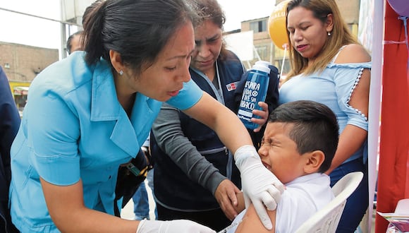 Campaña de vacunación en Arequipa. (Foto: GEC)
