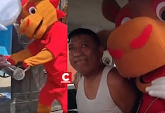 Singular operativo en SJL: policías disfrazados de mascotas del Mundial lograron la captura de alias “Pichichi”