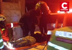 Concepción: Jóvenes sufren graves lesiones al caer del segundo piso de una vivienda