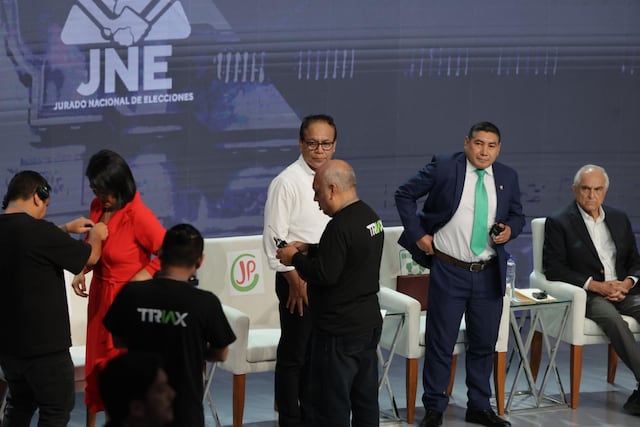 El lado B del quinto día de debate presidencial 2026 (Fotos: GEC)