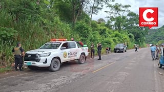 Tragedia en Perené: En cuneta muere hermano de exedil y acompañante