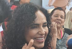 Elecciones 2026: Rosario Fernández acudió a emitir su voto