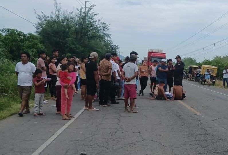 Una egresada de la UNP sufrió accidente en la vía Piura-Chulucanas. En Las Lomas, un motociclista sufrió choque y una anciana fue embestida por un chofer ebrio