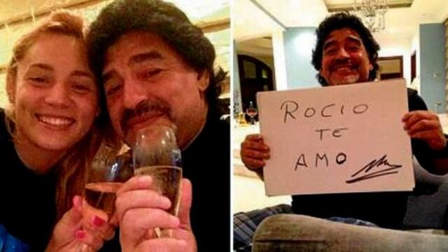 Maradona presentó a su nueva conquista
