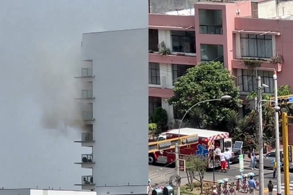 Incendio en Miraflores.