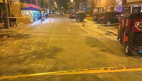 Un hombre falleció y dos resultaron heridos en un ataque armado en la avenida Emisores del asentamiento humano Sarita Colonia. Fuente: RPP