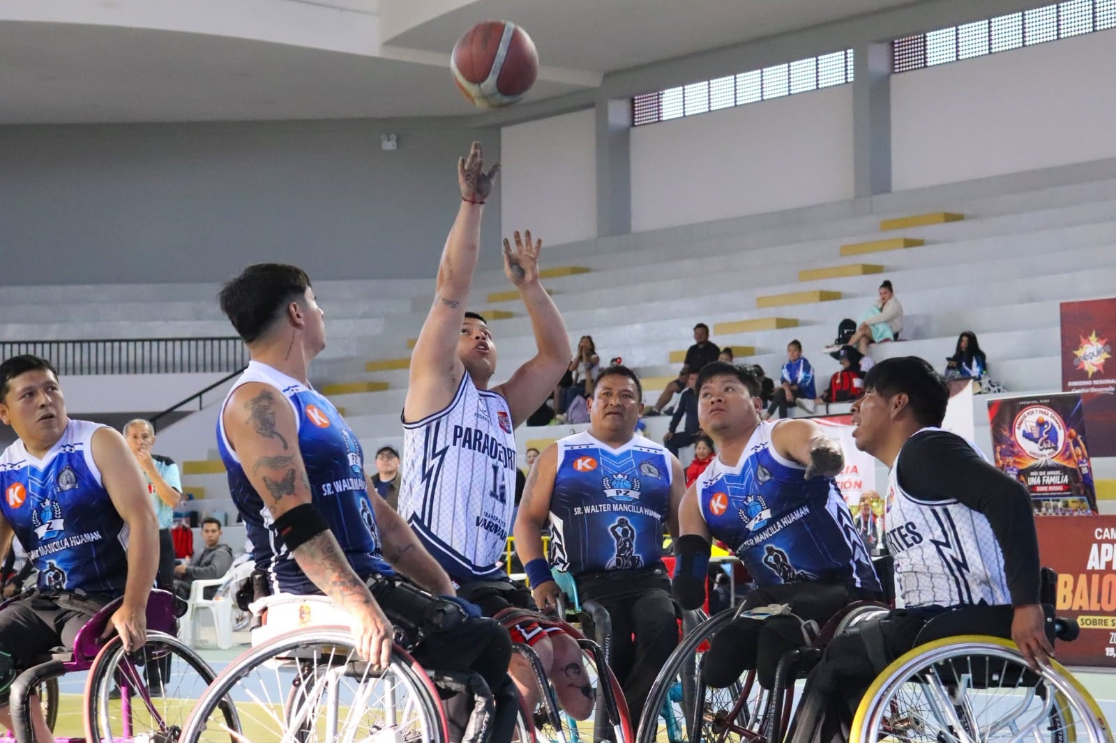 Arequipa como sede del baloncesto sobre silla de ruedas. Foto: Gobierno Regional de Arequipa.