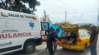 La Libertad: Motociclista sufre la fractura de una pierna