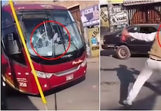 Chincha: detienen a adulto mayor por lanzar piedras y ladrillos a bus interprovincial