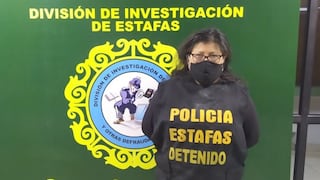 Detienen a mujer con US$300 mil falsificados en San Juan de Miraflores