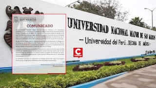 UNMSM anuncia instalación de mesa de diálogo para retomar actividades académicas y administrativas