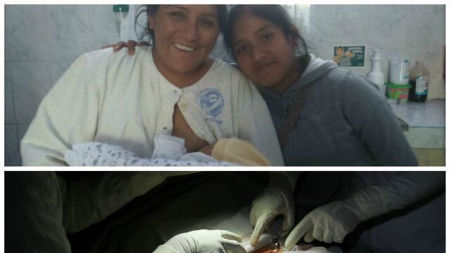 Huancayo: Operan a mujer con luces de celular y la salvan