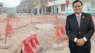 Chiclayo: obra de agua y alcantarillado en avenida México permanece suspendida