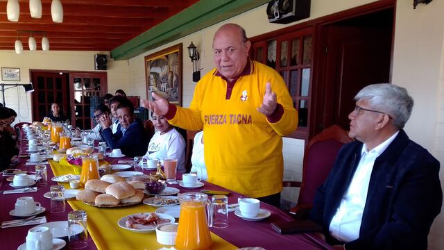 Tacna: Luis Torres Robledo en primer lugar de elecciones regionales con 26.46%