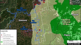 Huánuco: detectan 43 dragas utilizadas para minería ilegal en el río Pachitea