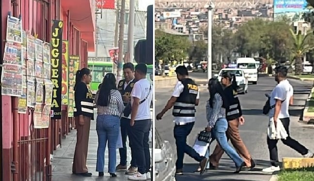 Policías de Inteligencia y Depincri interceptaron a la mujer sospechosa en afueras del Centro Comercial Polvos Rosados
