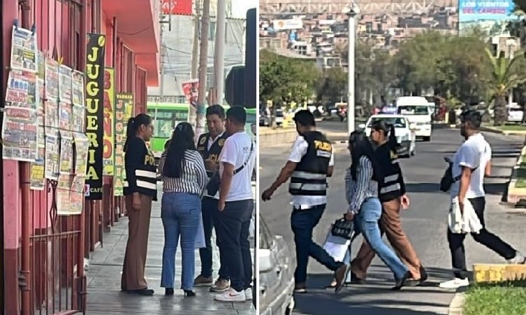 Policías de Inteligencia y Depincri interceptaron a la mujer sospechosa en afueras del Centro Comercial Polvos Rosados