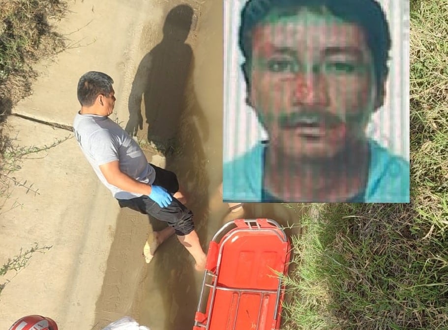 Policías logaron recuperar el cuerpo de la víctima.