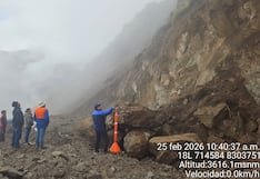Derrumbe de rocas bloquea el tránsito en el distrito de Toro, Arequipa