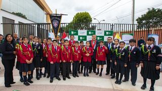 130 brigadistas escolares de seguridad vial juramentaron en el Gobierno Regional de Ica