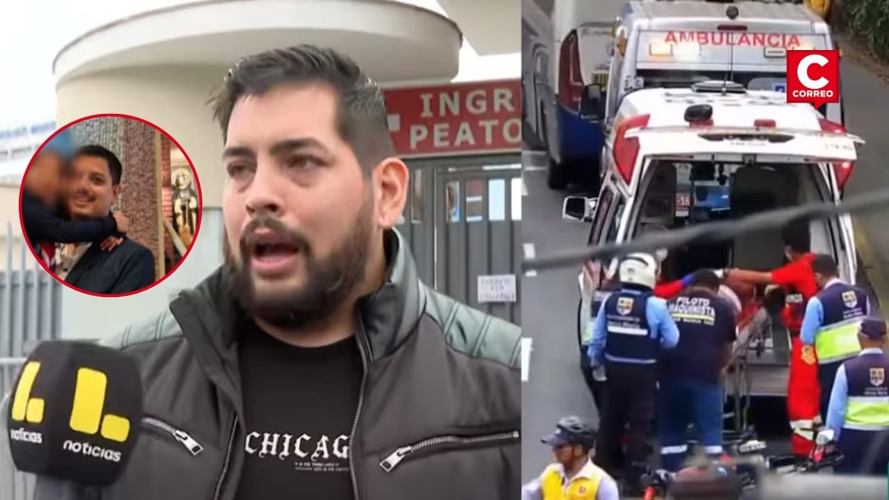 Padre de familia cayó de bus en Jesús María y permanece en coma inducido: esto se sabe del caso. Composición: Diario Correo.