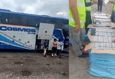 Nasca: policía incauta 11 sacos de cigarrillos y detiene a mujer por contrabando