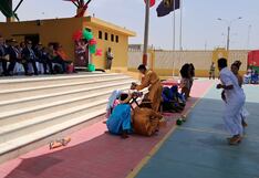Internos representan nacimiento afro en el establecimiento penitenciario de Chincha