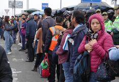 Paro de transportistas: Ciudadanos hacen colas por falta de transporte en Puente Nuevo (FOTOS)